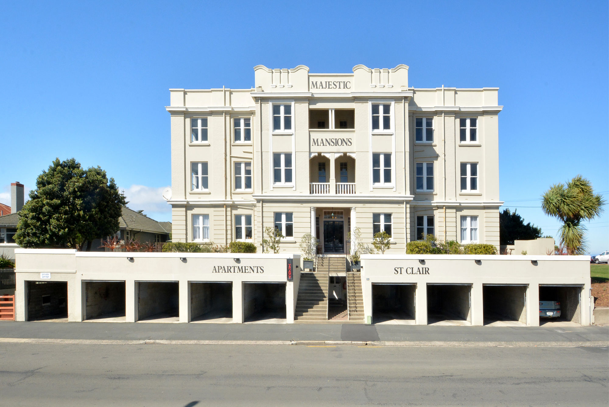 Majestic Mansions - Apartments At St Clair Dunedin Exterior foto